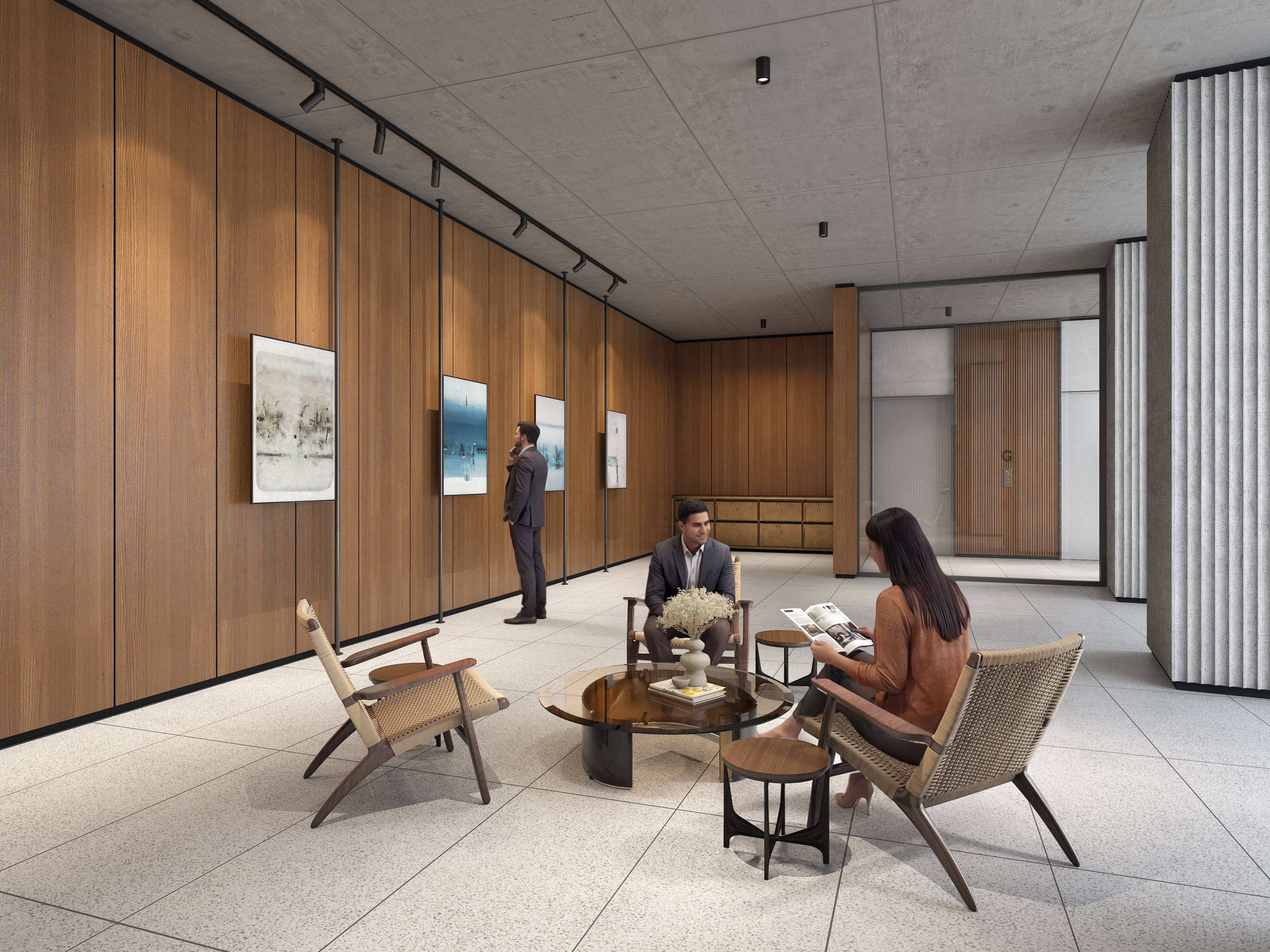 Exterior architecture view